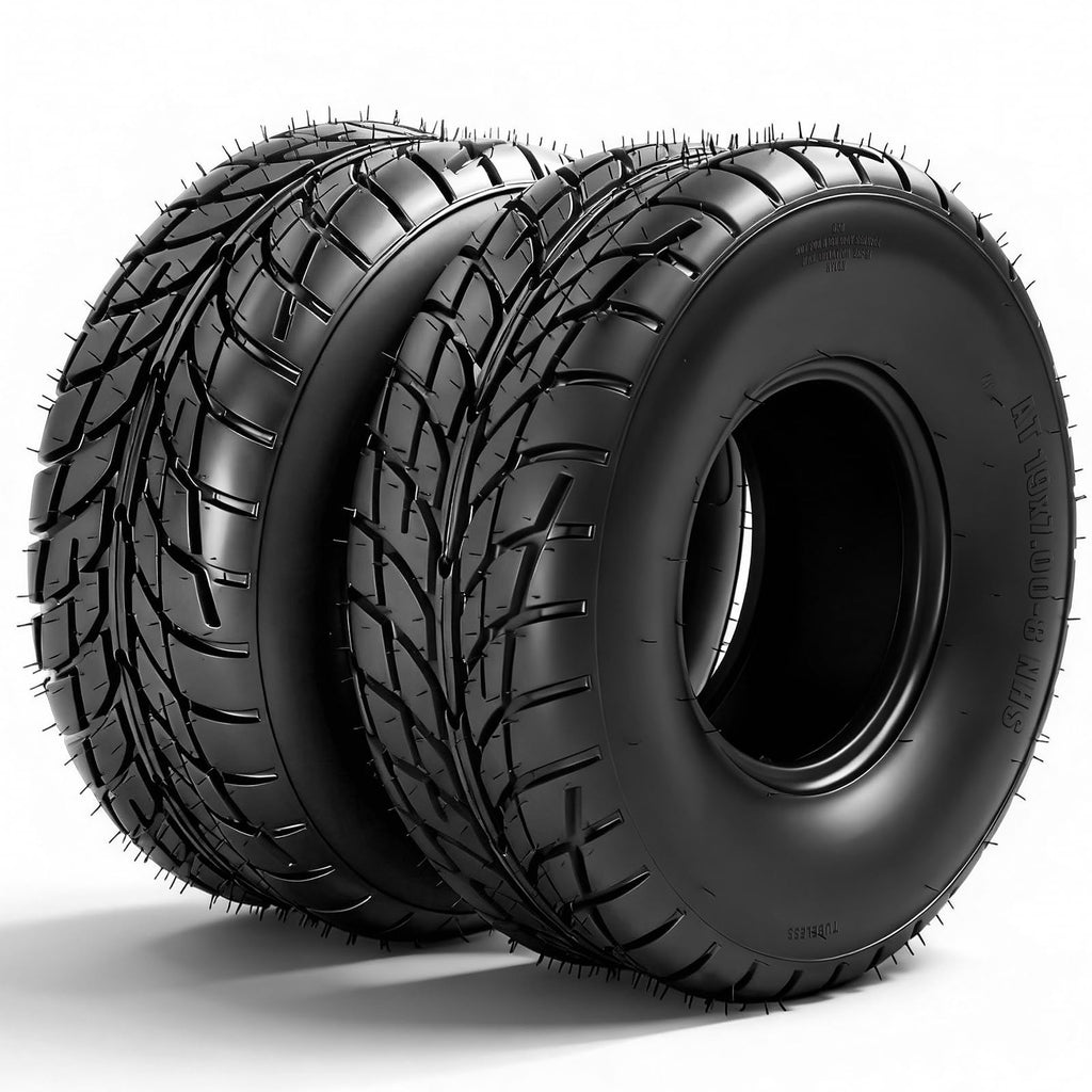 19x7-8 All-Terrain ATV UTV Tires Set of 2 E592893