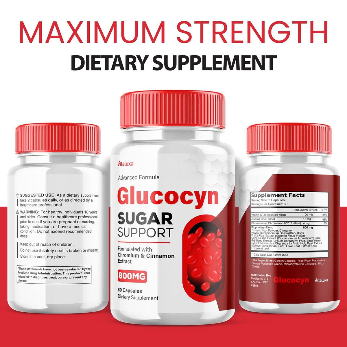 800MG 300 Capsules Supplement W107