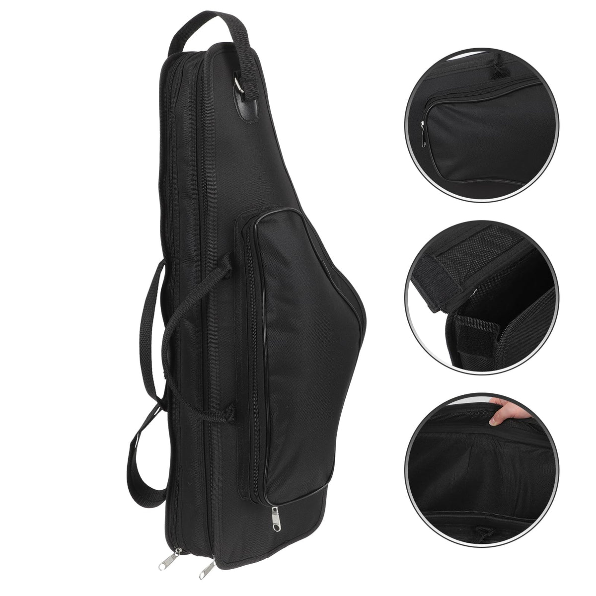 Alto Saxophone Case with Handle and Shoulder Strap S781