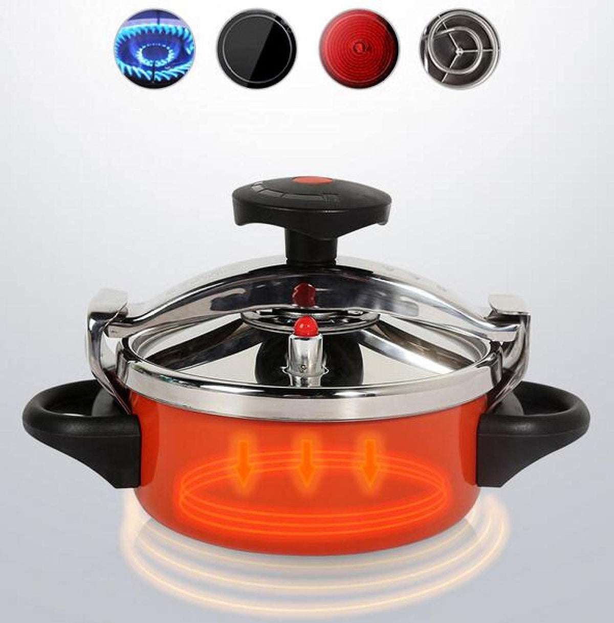 Camping Pressure Cooker Aluminum Alloy 2L O594