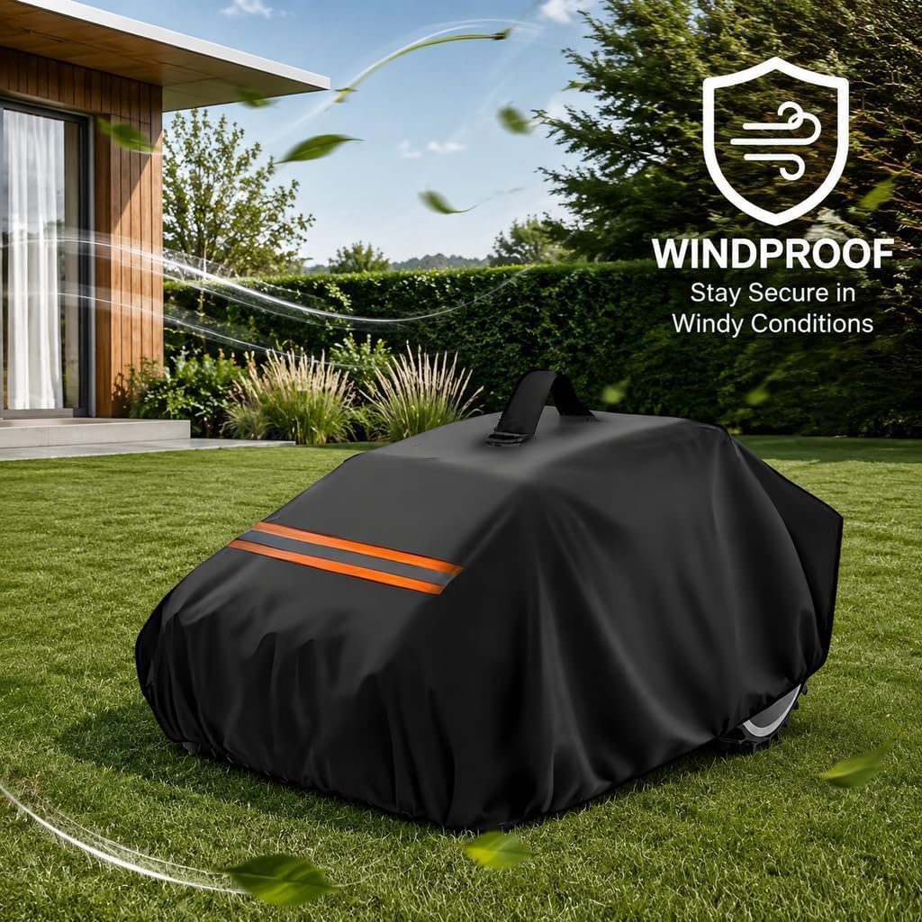 Waterproof 420D Robot Lawn Mower Cover F580