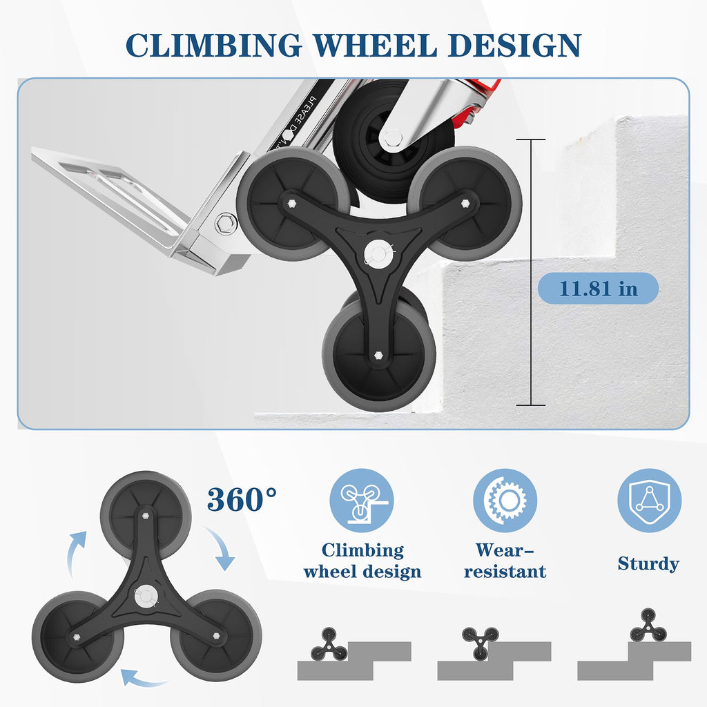 1000 lb Aluminum Steel Convertible Hand Truck S880