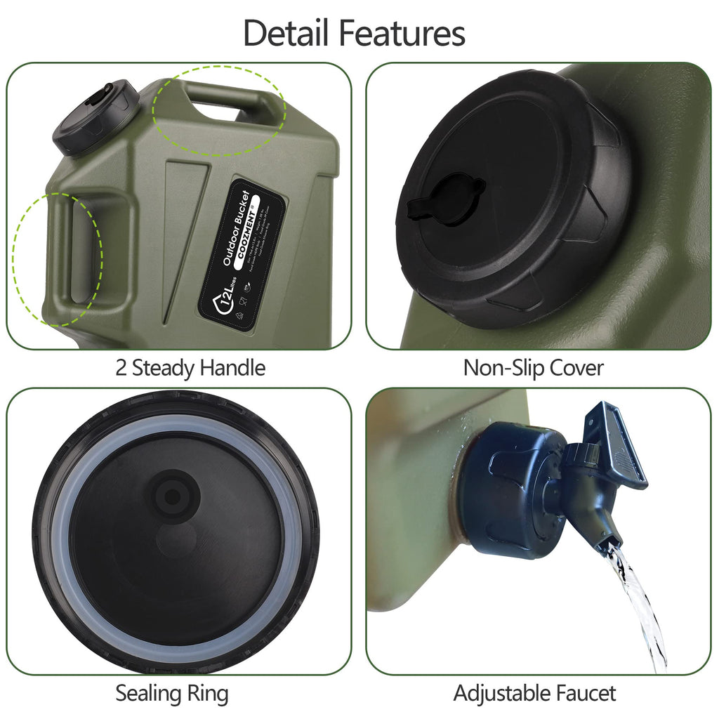 BPA Free Water Containers with Spigot P678