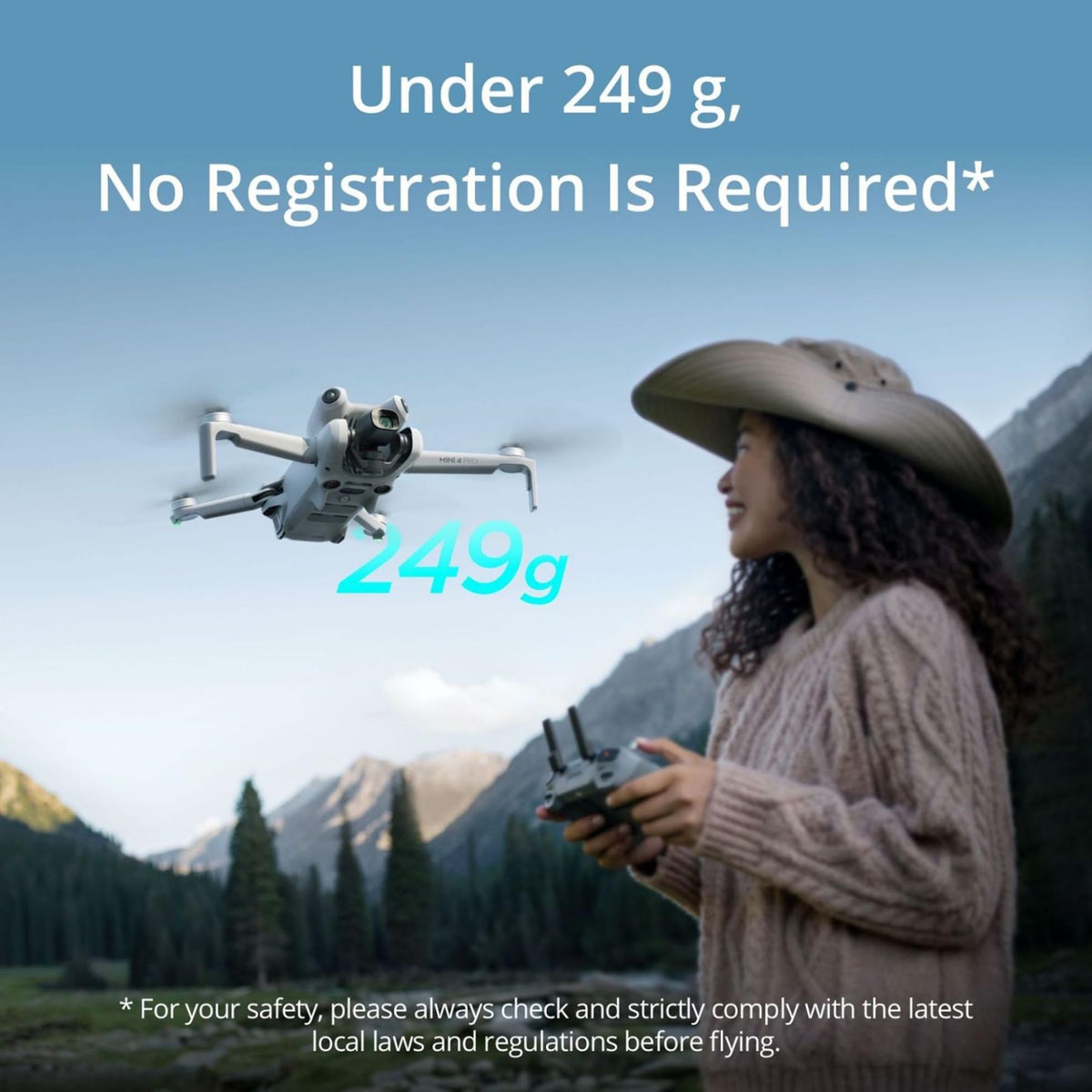 Mini 4 Pro Drone with Camera 4K 249 g 34 Mins Flight Time I5114
