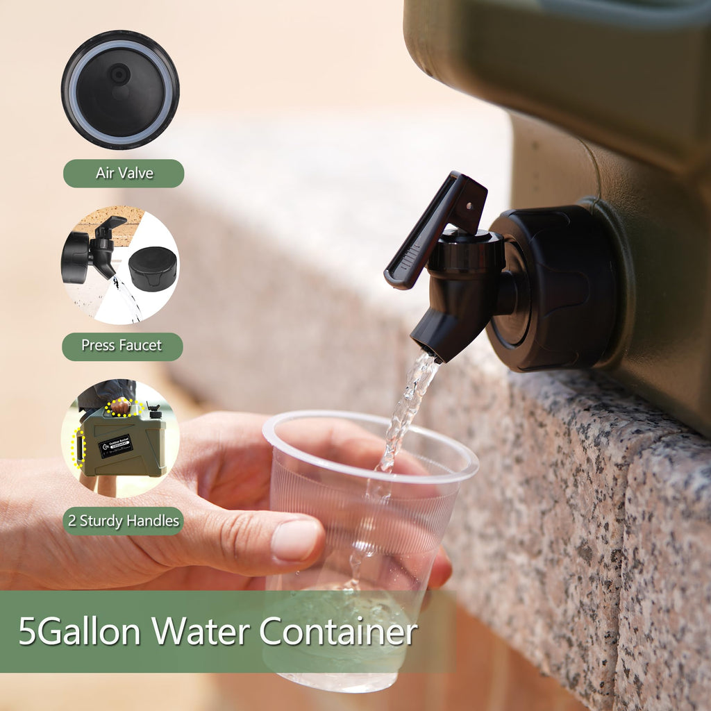 BPA Free Water Containers with Spigot P678