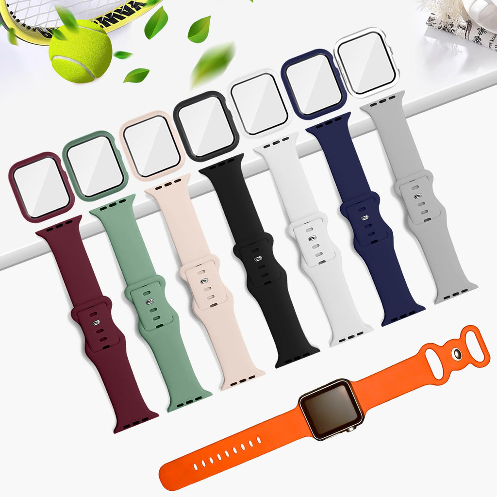 8 Pack Watch Screen Protector Silicone Band B28500
