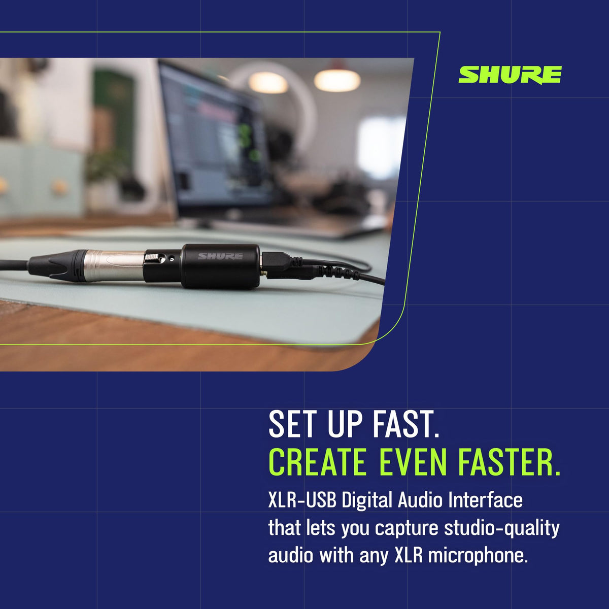 XLR-to-USB-C Audio Interface J443587