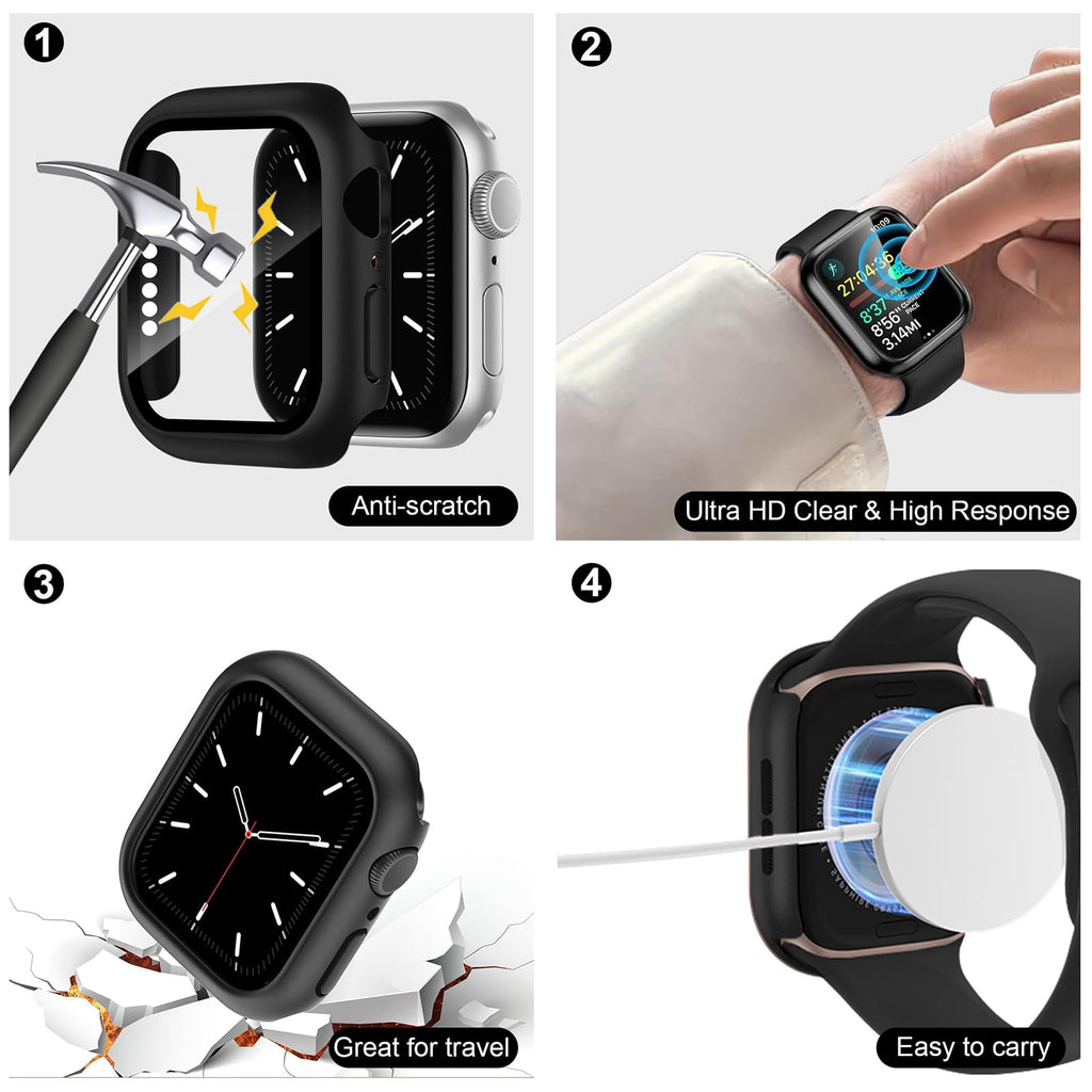 8 Pack Watch Screen Protector Silicone Band B28500