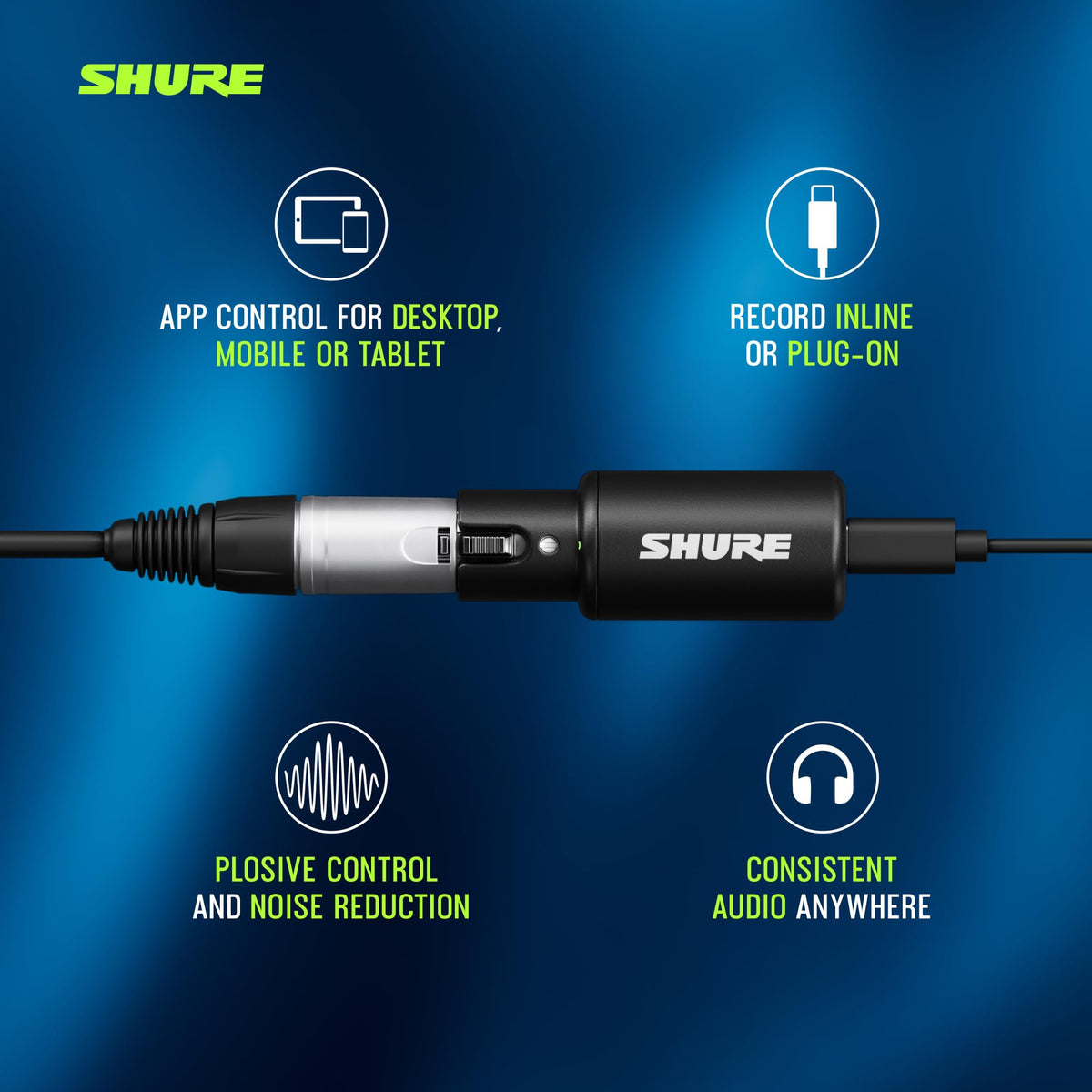 XLR-to-USB-C Audio Interface J443587