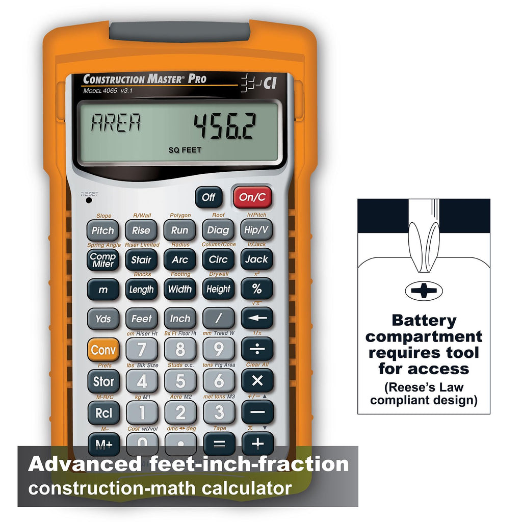 Construction Master Pro Calculator T978456