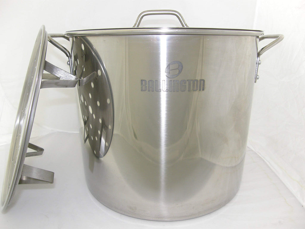 40 QT Stainless Steel Stock Pot W467