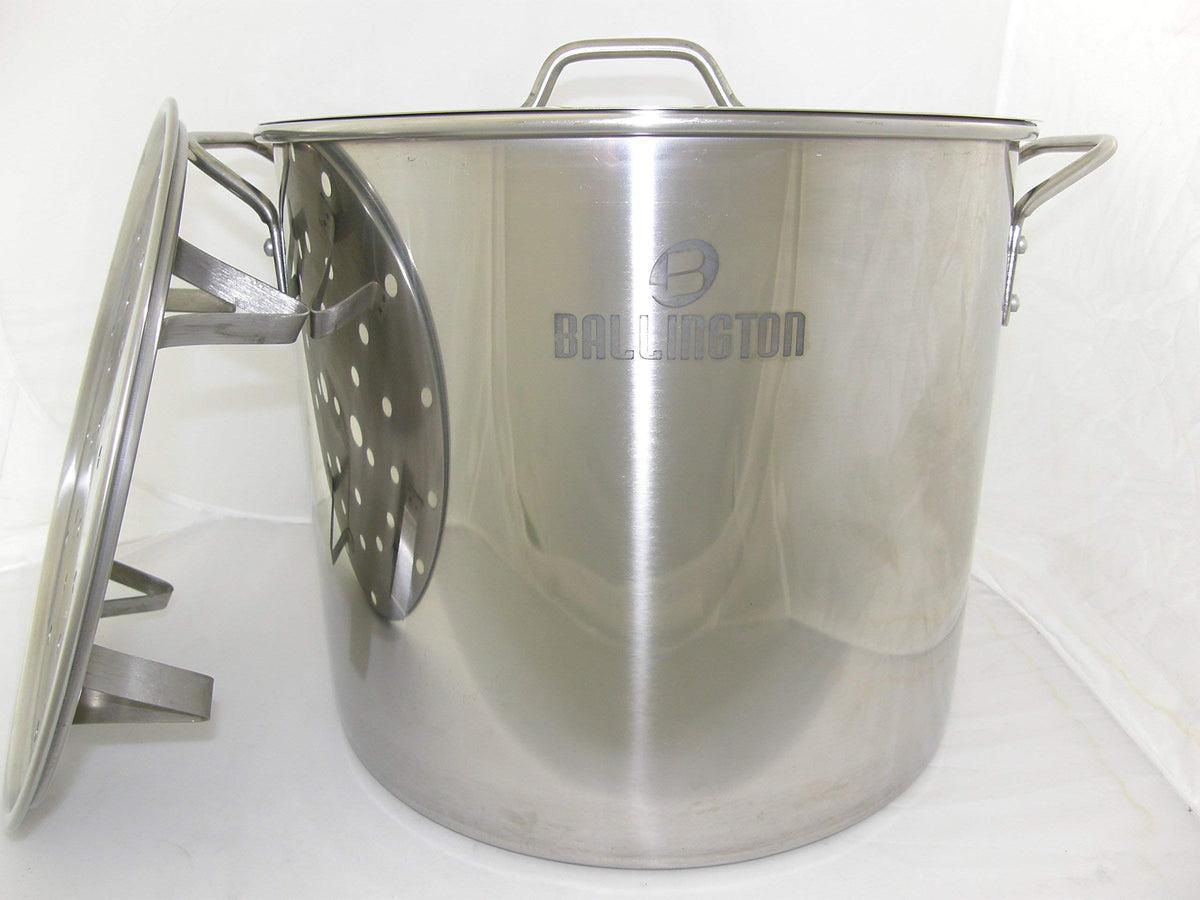 40 QT Stainless Steel Stock Pot W467