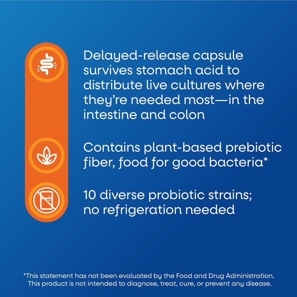 Probiotic 50 Billion Live Cultures 30 Capsules B90906