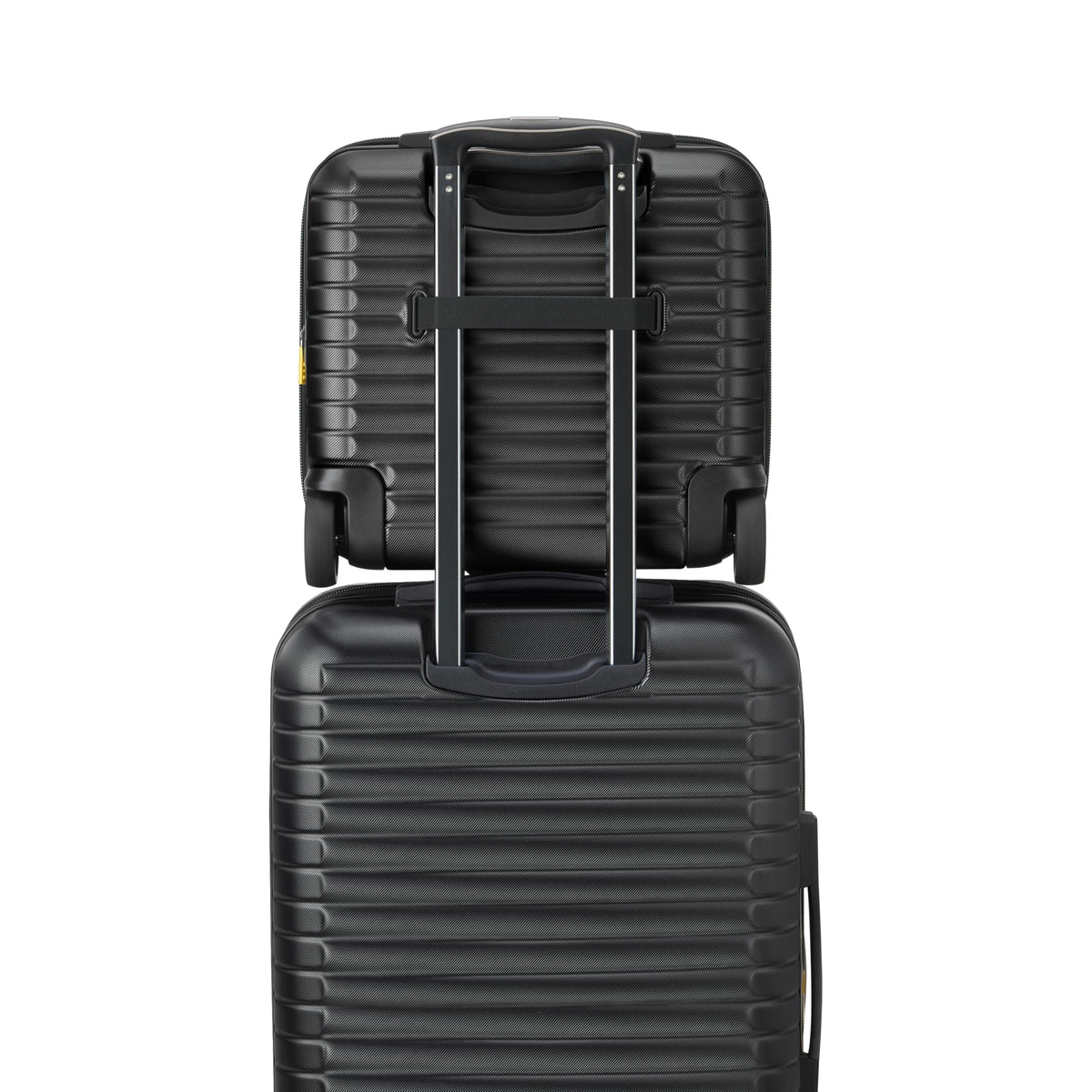 Black Underseat Carry-On Hardside Luggage Y30919