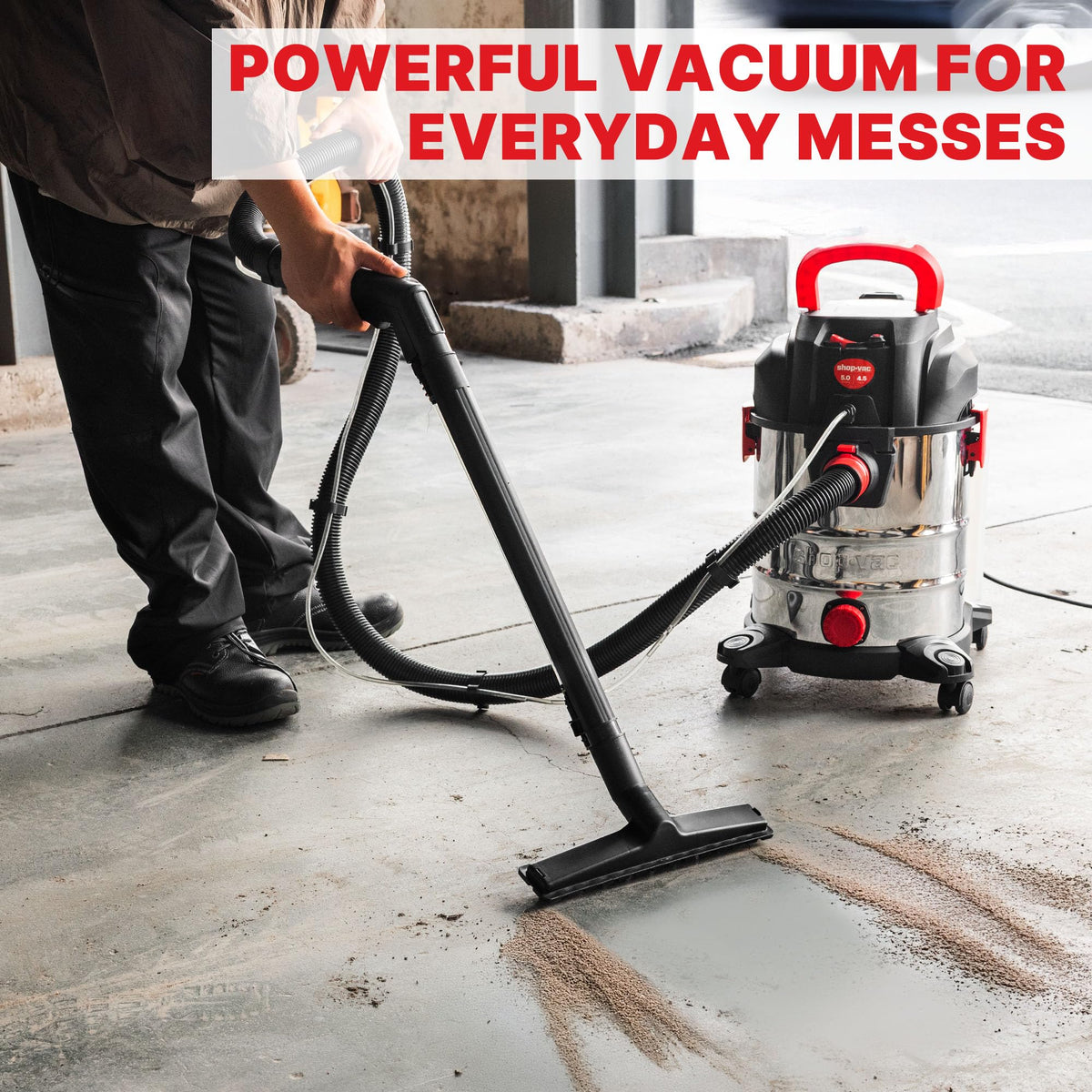 5-Gallon 4.5 Peak HP Wet/Dry Vacuum Y328014