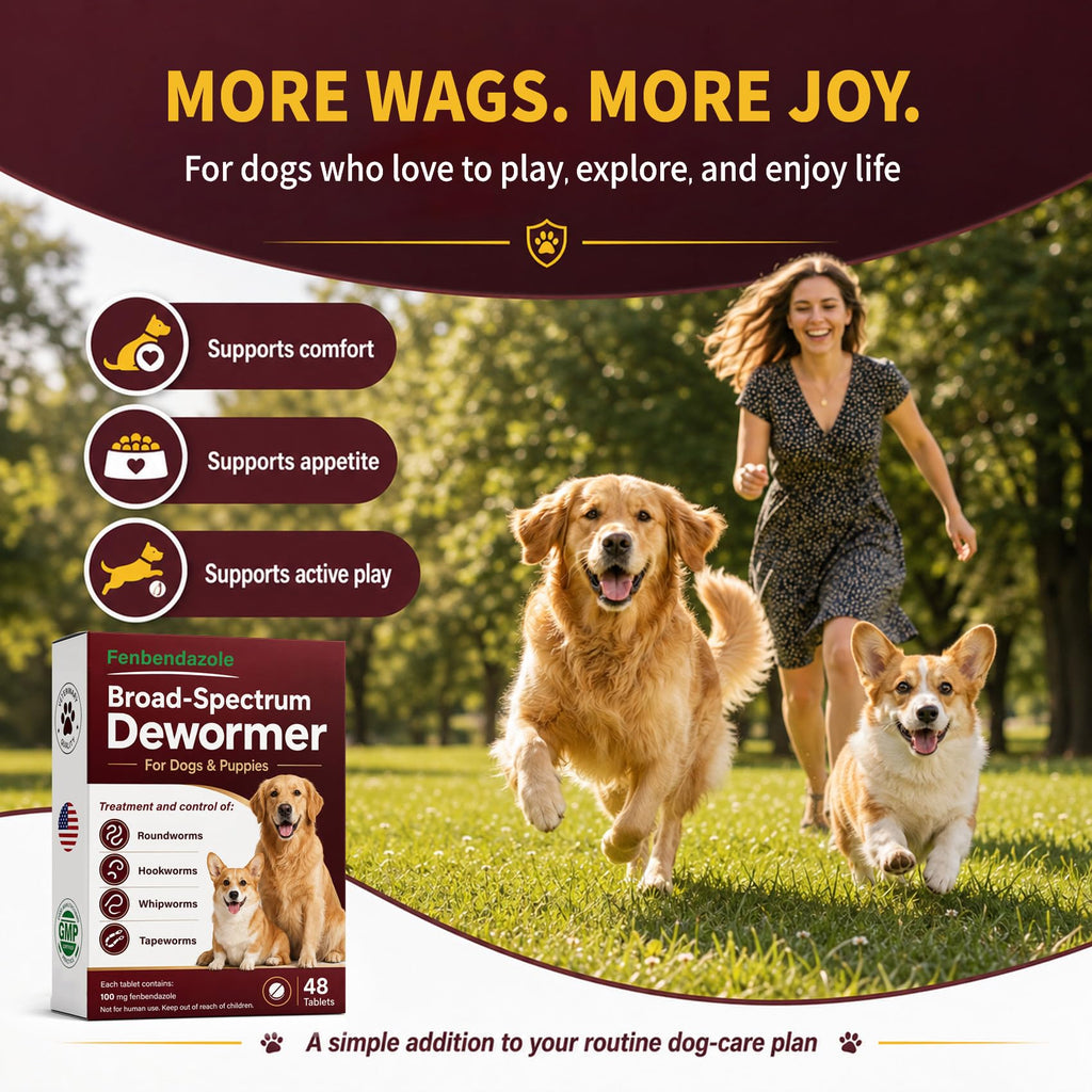 Dog & Puppies Dewormer Tablets W713915