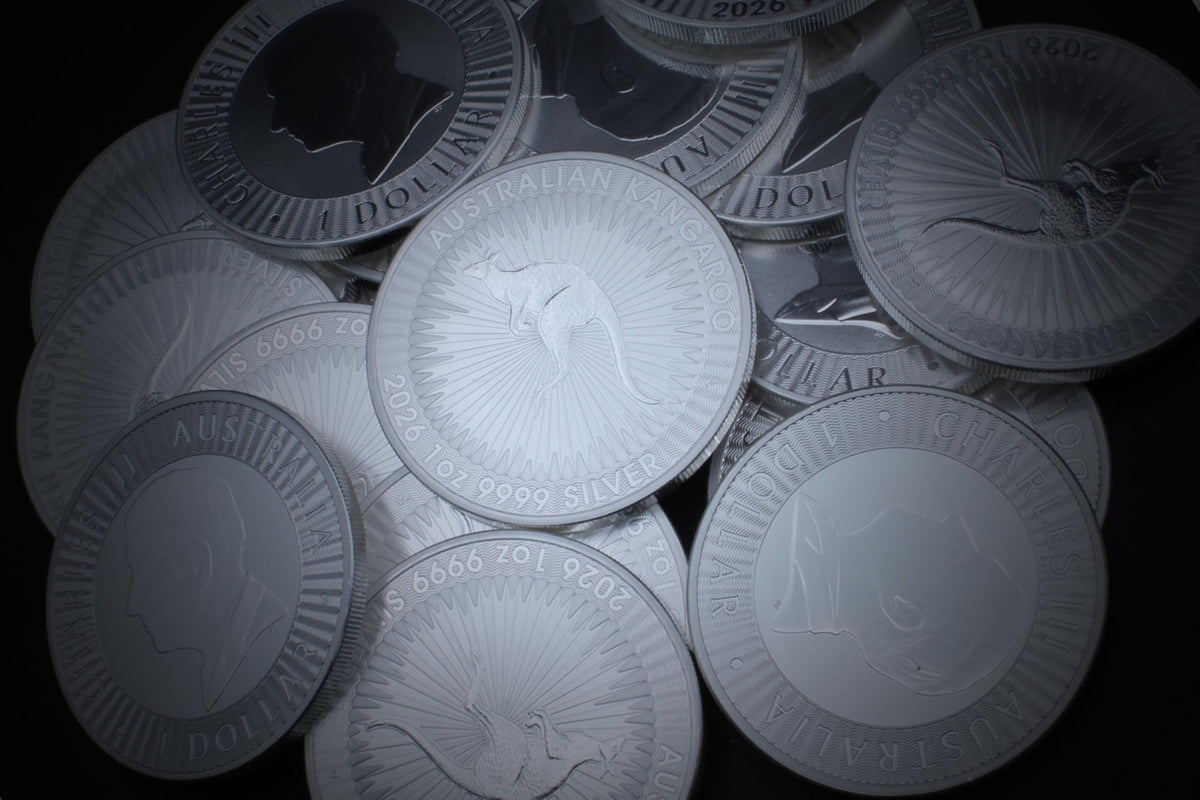 1 oz Australian Silver Kangaroo Brilliant Uncirculated M667897