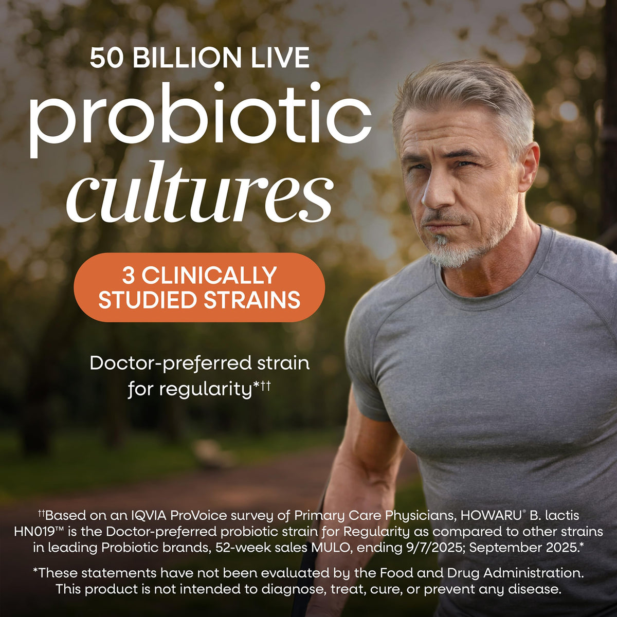 Probiotic 50 Billion Live Cultures 30 Capsules B90906