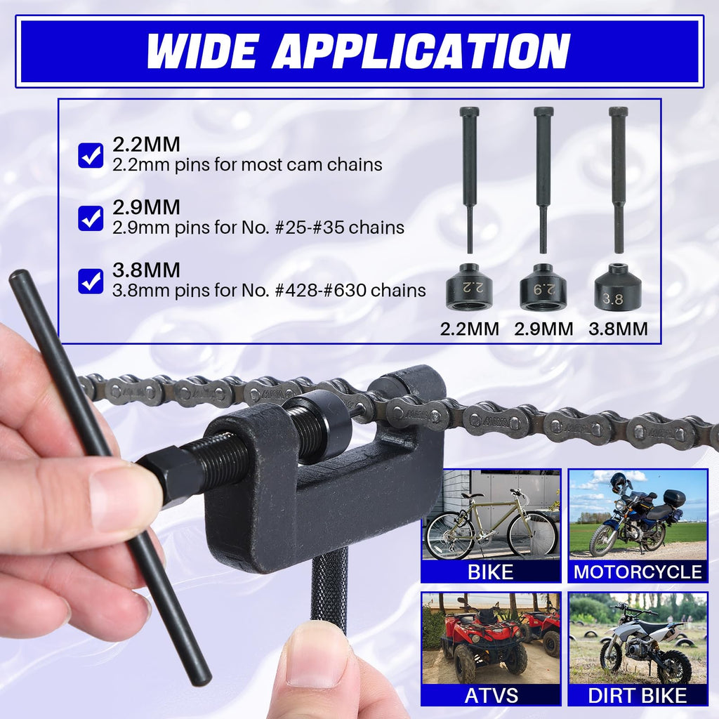 Motorcycle Chain Breaker Tool Kit D268