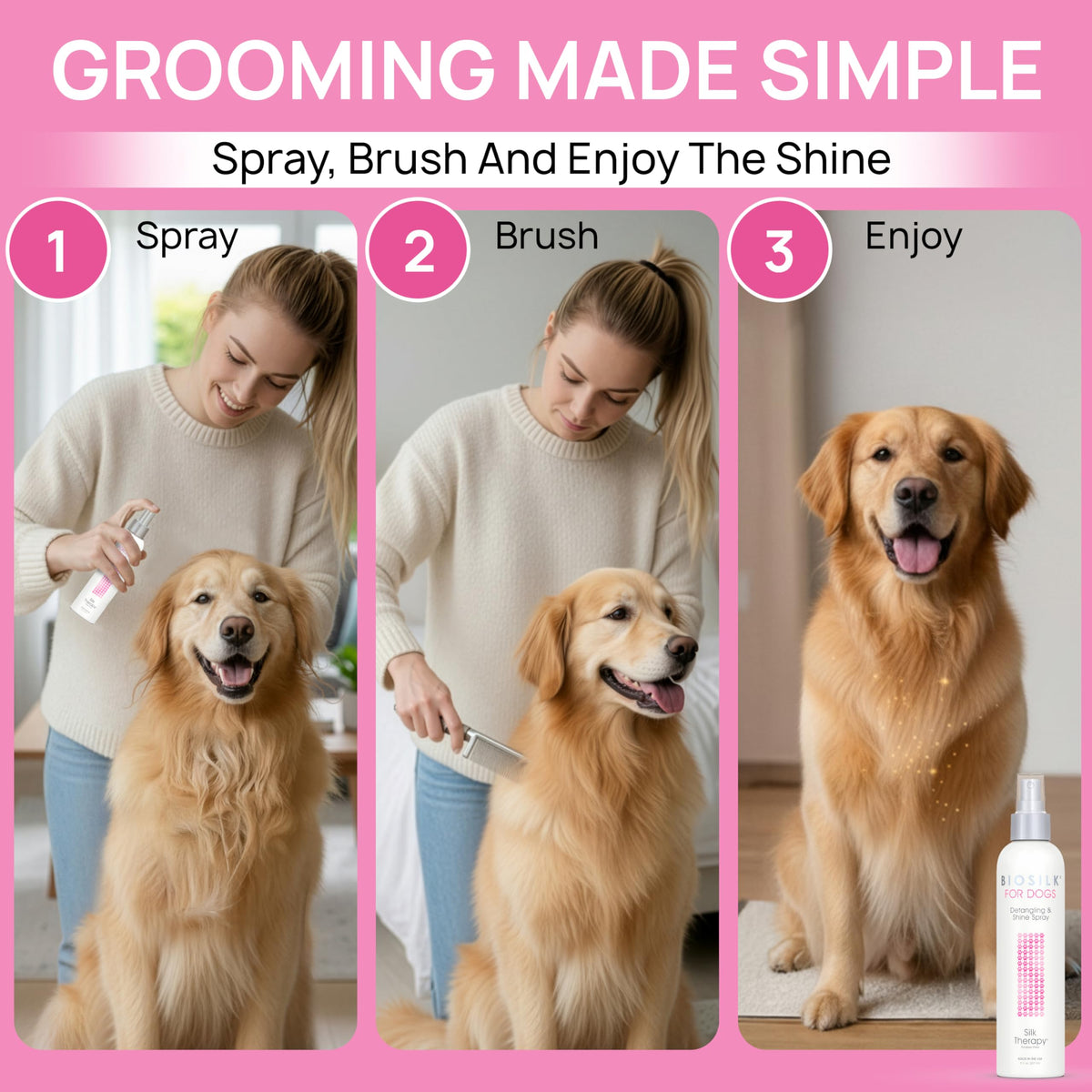 Detangling and Shine Spray 8 Fl Oz L86968