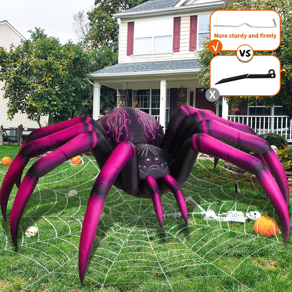 9 FT Halloween Inflatables with Built-in LEDs F96801