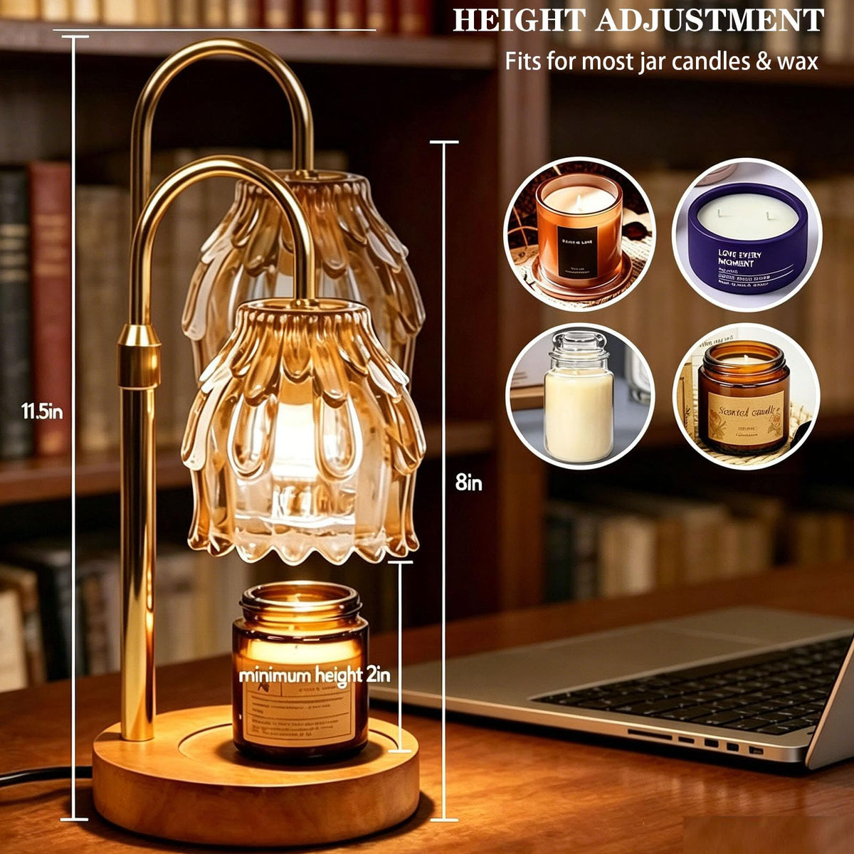 Candle Warmer Lamp with Timer T17907