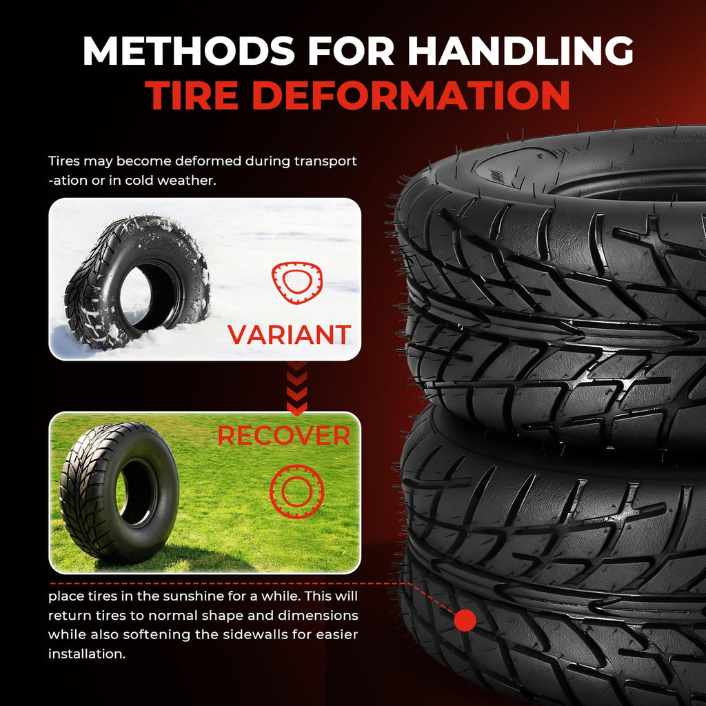 19x7-8 All-Terrain ATV UTV Tires Set of 2 E592893