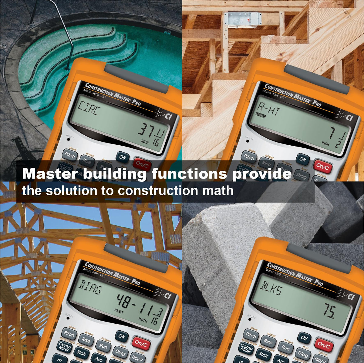 Construction Master Pro Calculator T978456