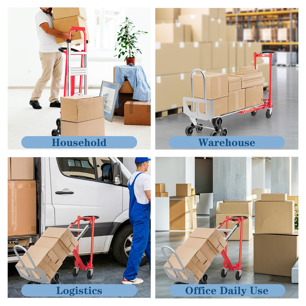 1000 lb Aluminum Steel Convertible Hand Truck S880