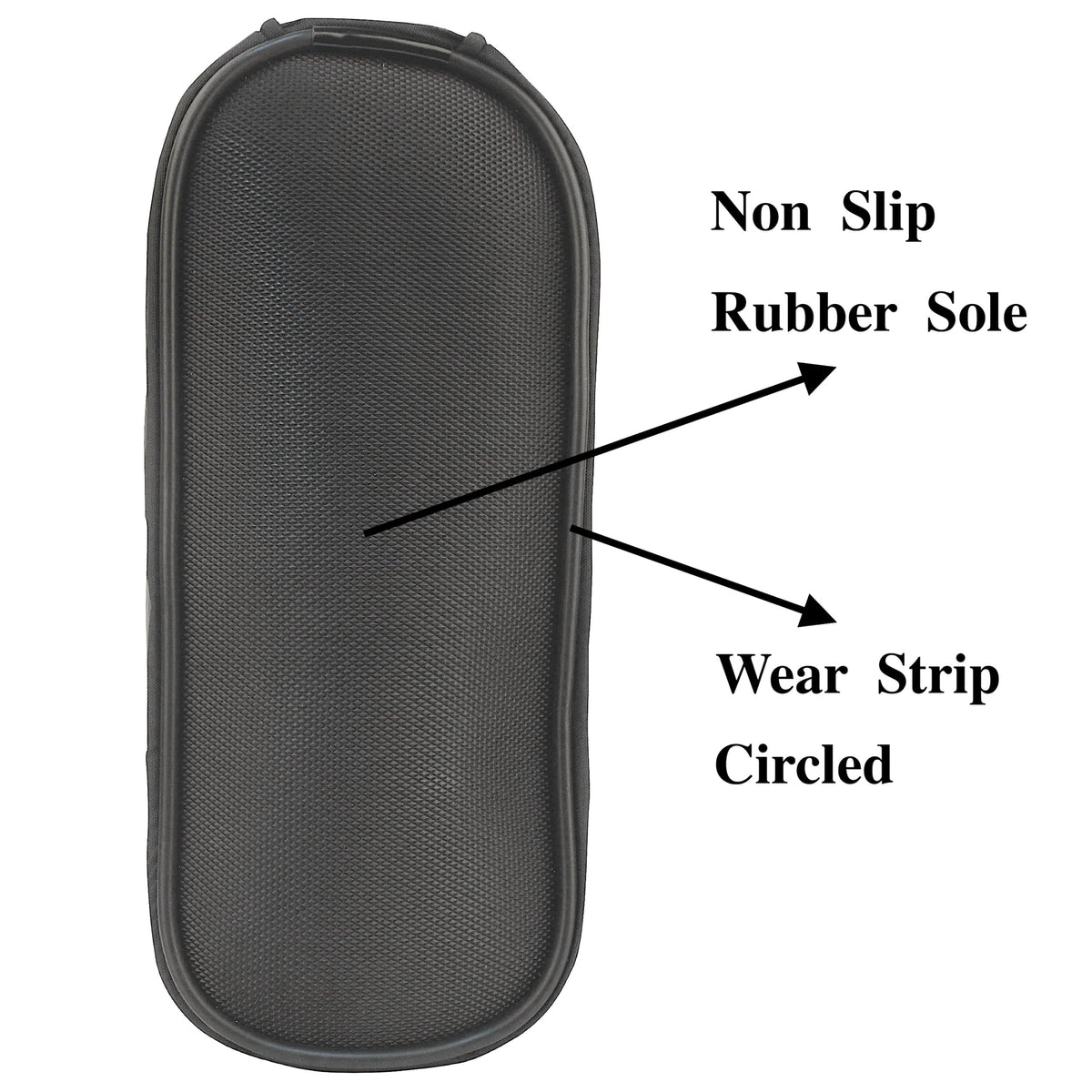 Walking Boot Cover for Medical Fracture Cast Black Short Z3826