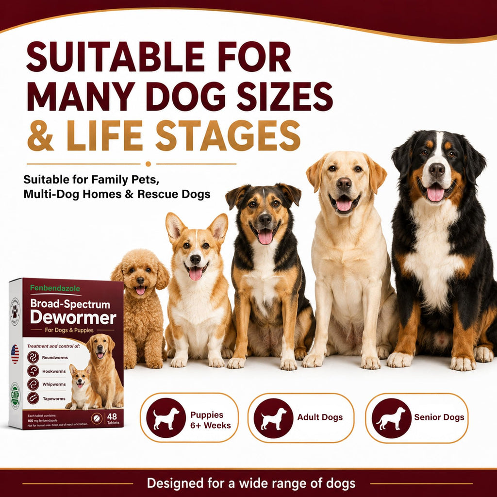 Dog & Puppies Dewormer Tablets W713915