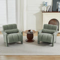 Green Accent Chair Set of 2 Z2399