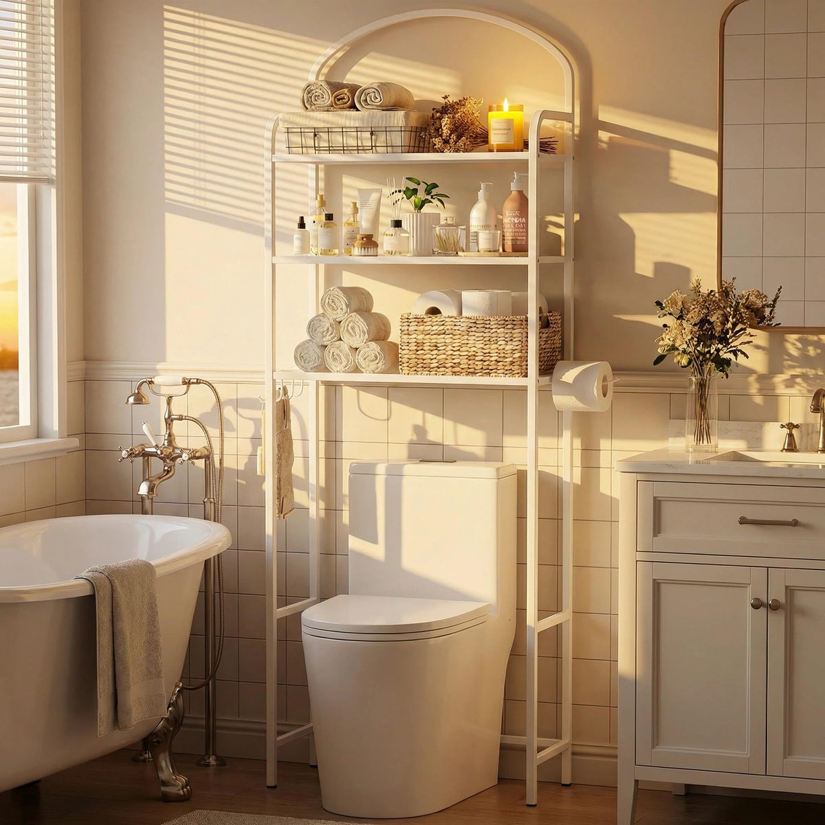 3 Tier Over The Toilet Storage Rack Q800406