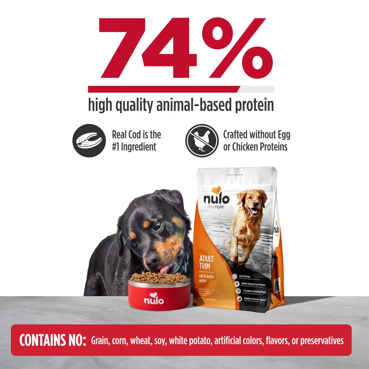 High Protein Grain Free Dry Dog Food L3839