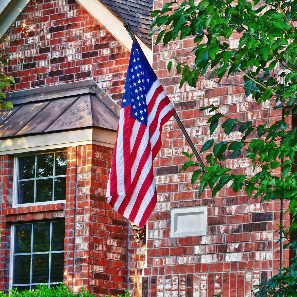 5ft Stainless Steel Flag Pole Kit with Bracket A2195