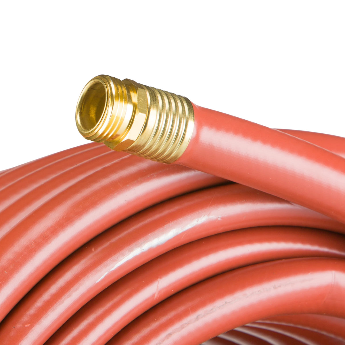Heavy Duty Watering Hose, 100' Length, 3/4" Diameter, 400+ PSI, Red W74864