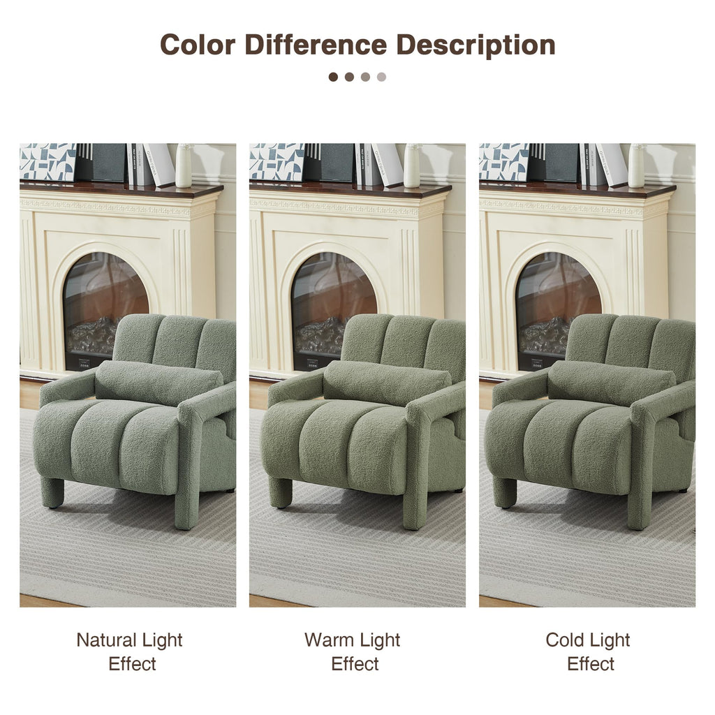 Green Accent Chair Set of 2 Z2399
