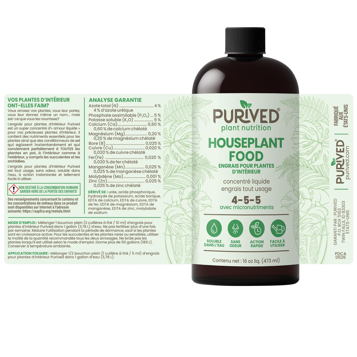 16 oz All-Purpose Liquid Plant Fertilizer J502933