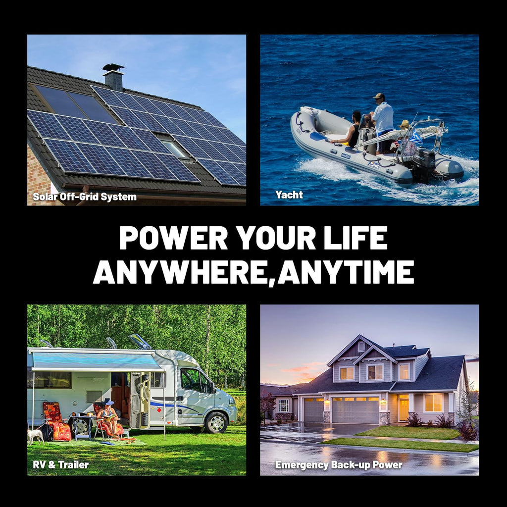 12V 100Ah LiFePO4 Battery Group 24 A7504