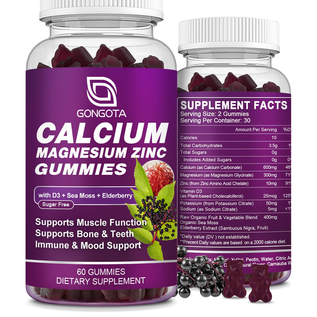 Calcium Magnesium Zinc with Vitamin D3 60 Count W40387