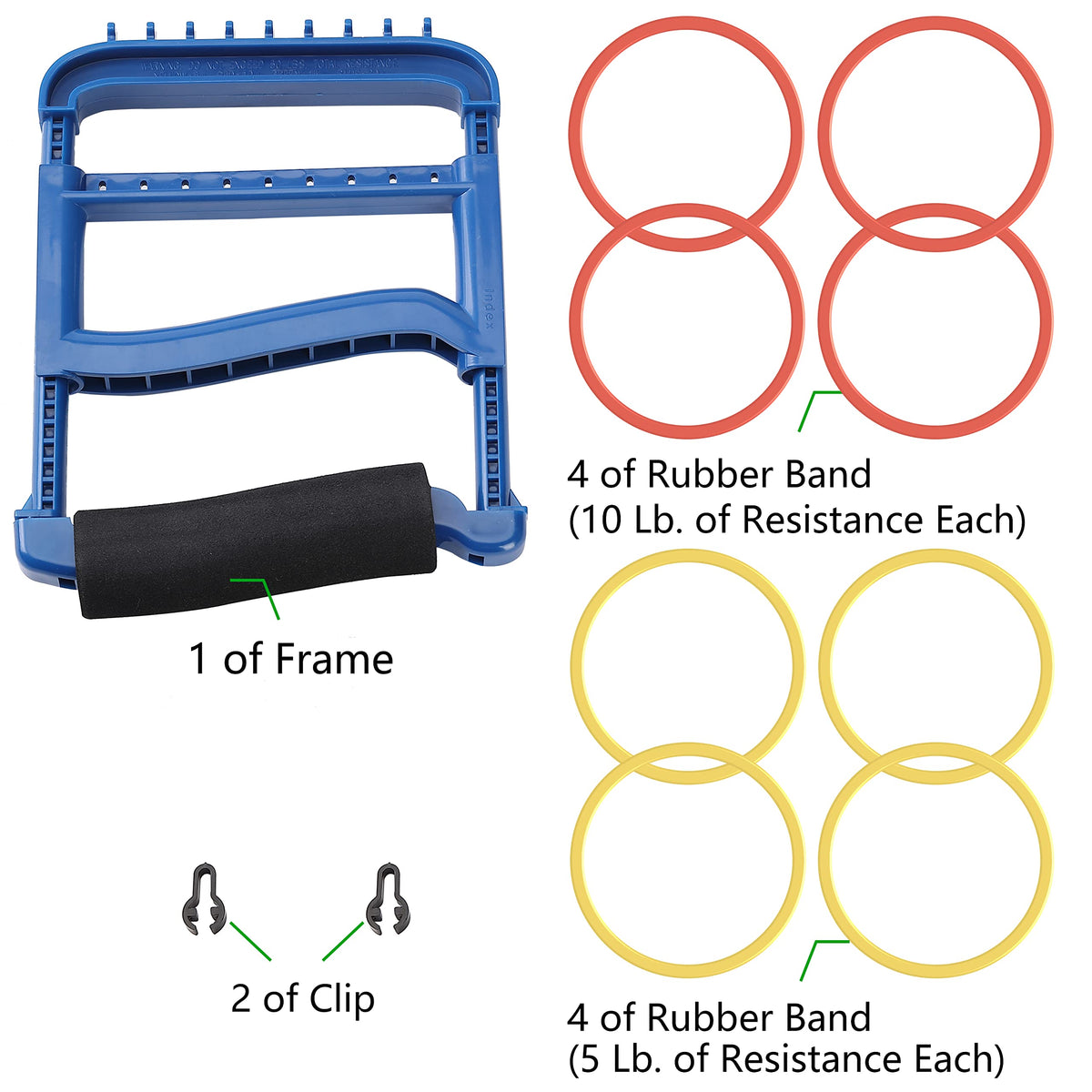Hand Exerciser Grip Strengthener Blue Q4155