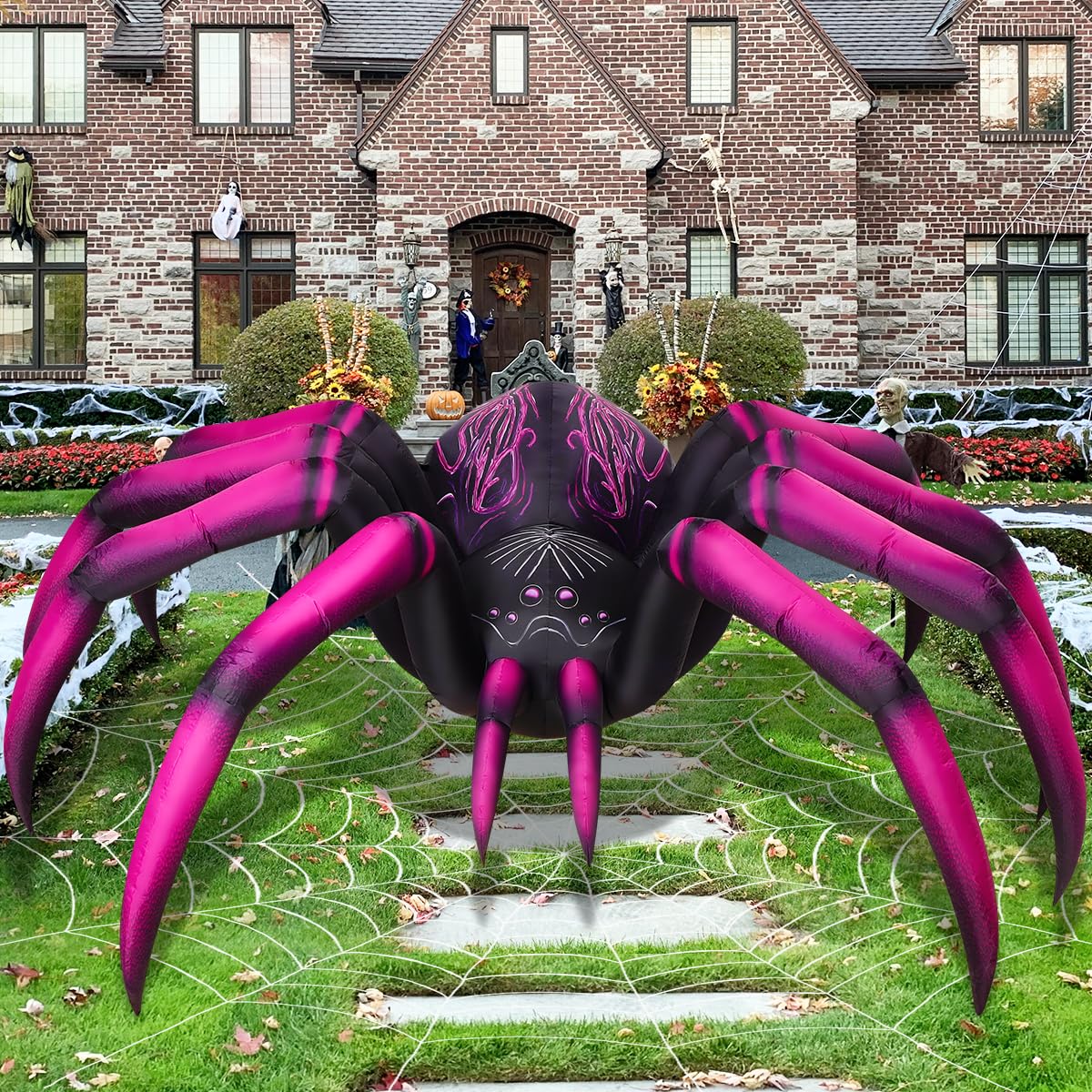 9 FT Halloween Inflatables with Built-in LEDs F96801