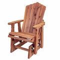 Cedar Adirondack Glider Y53687