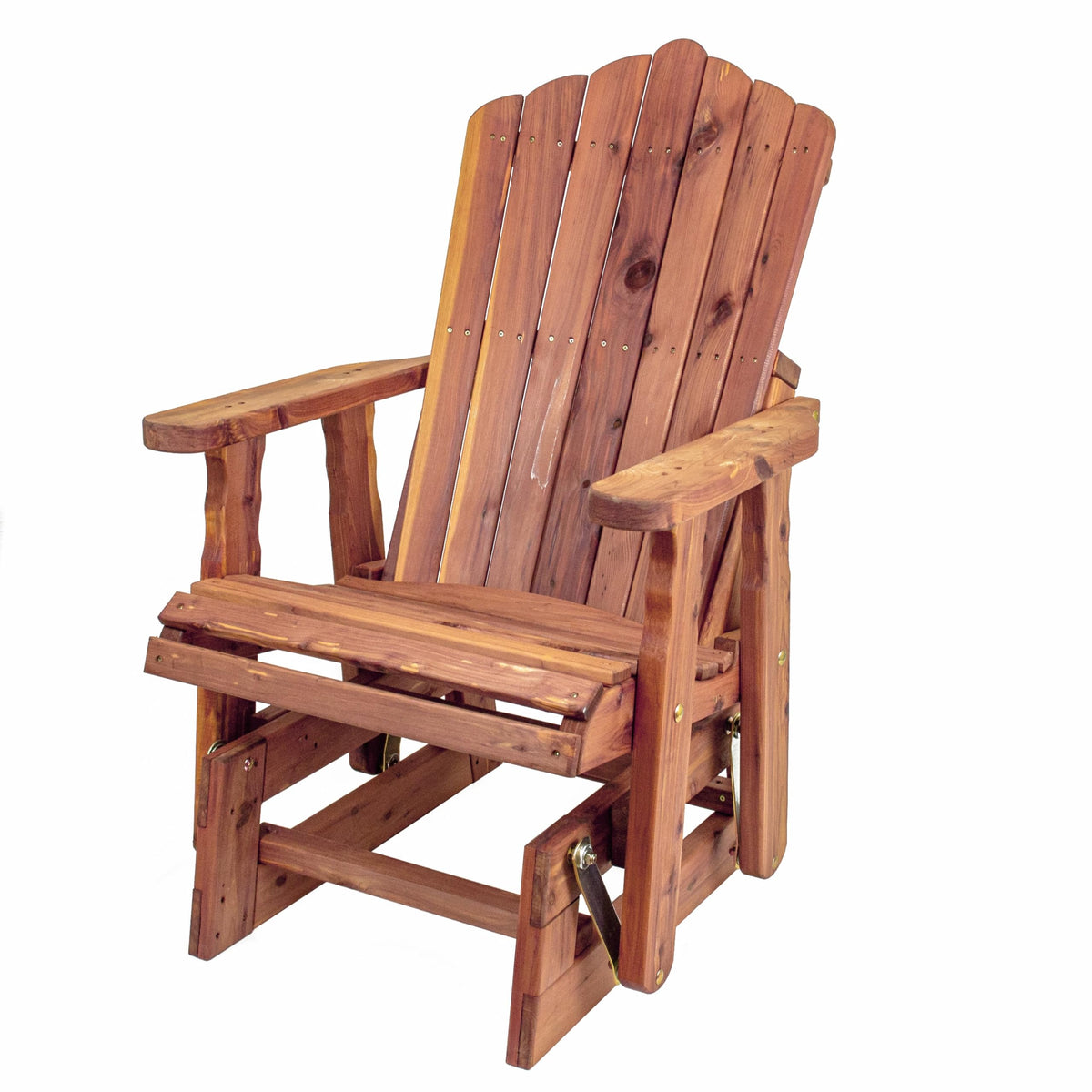 Cedar Adirondack Glider Y53687