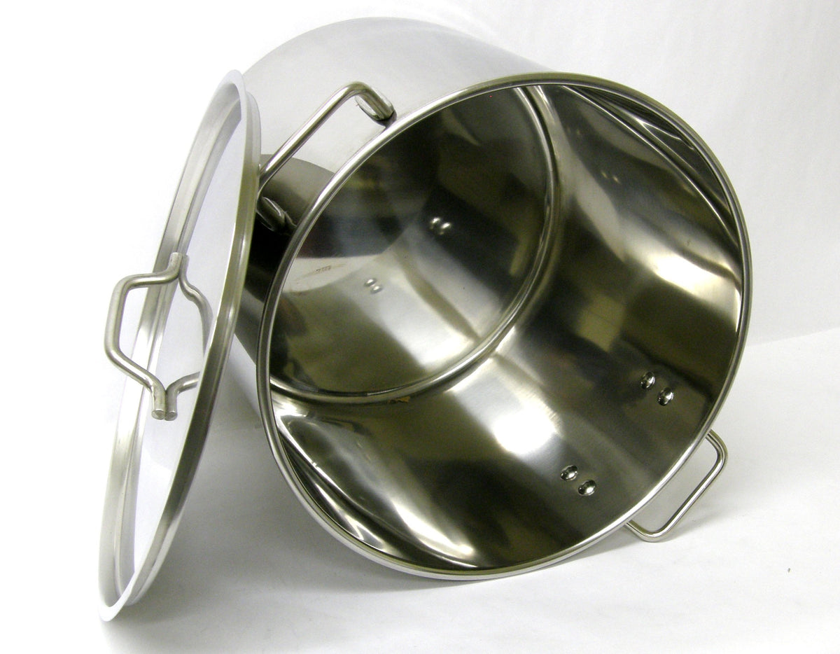 40 QT Stainless Steel Stock Pot W467