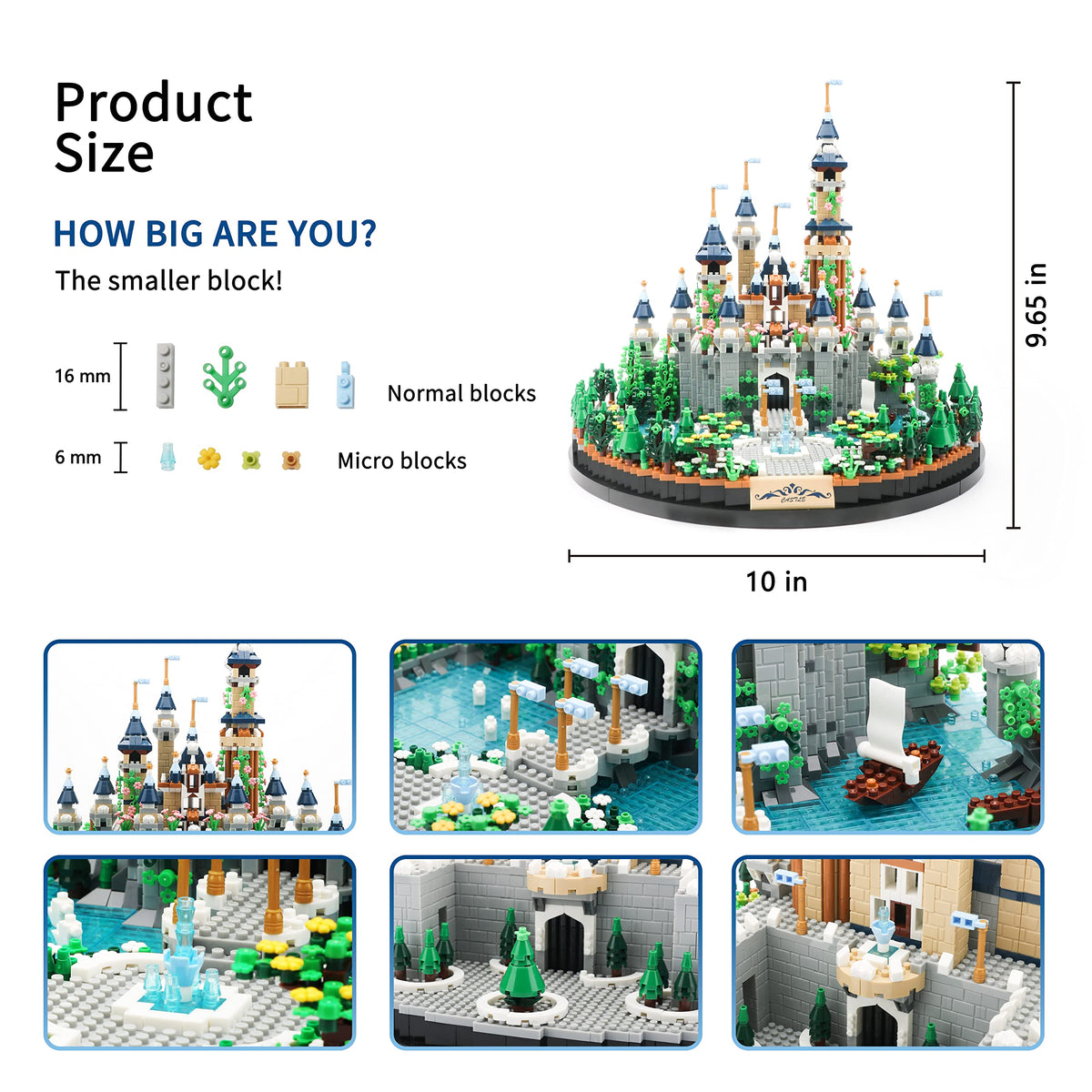 Micro Building Set 3600PCS O1088