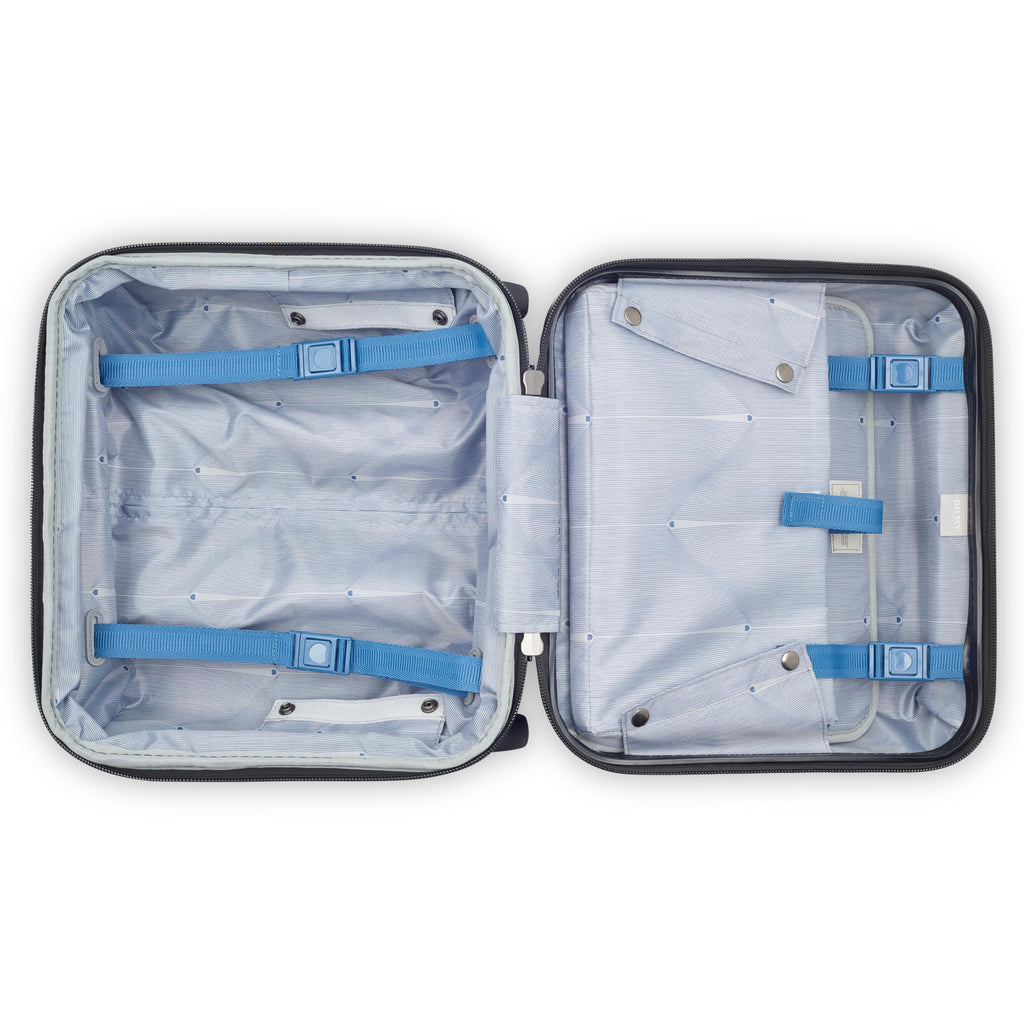Black Underseat Carry-On Hardside Luggage Y30919