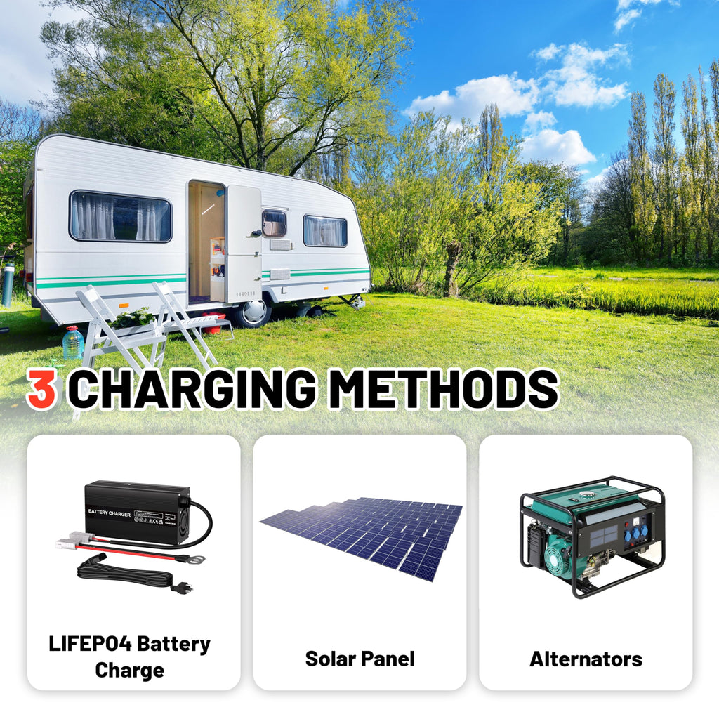 12V 100Ah LiFePO4 Battery Group 24 A7504