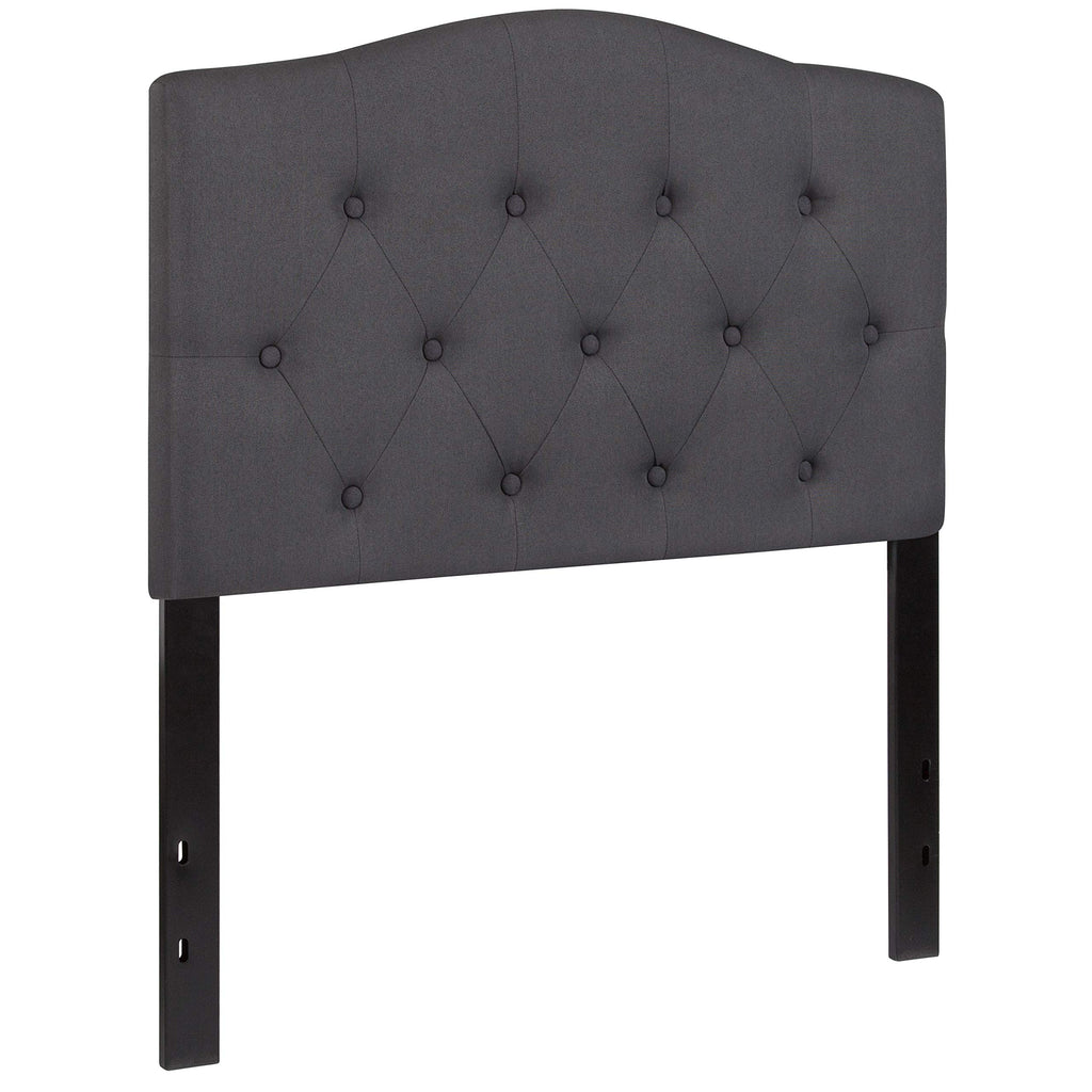 Twin Tufted Fabric Headboard H556