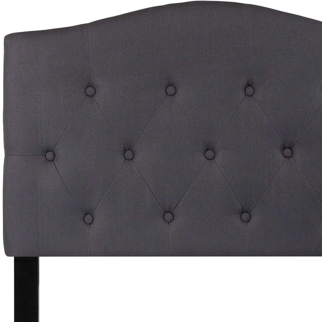 Twin Tufted Fabric Headboard H556